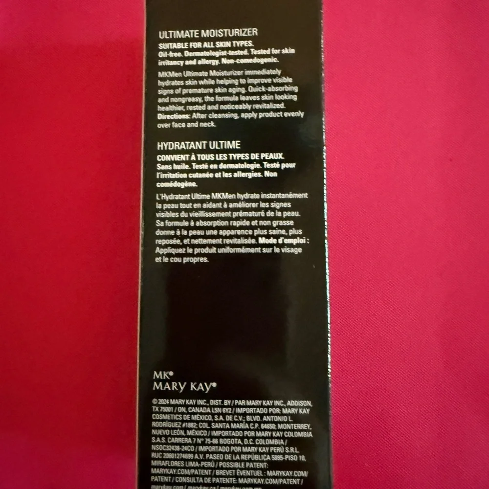 Mary Kay MK Men Ultimate Moisturizer – New in Box